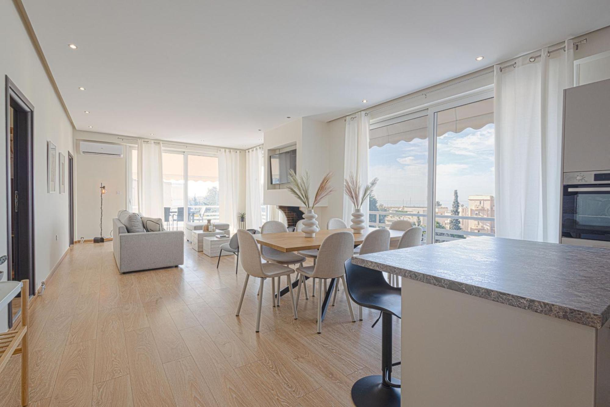 אתונה Luxurious 3-Bedroom Seaside Retreat Fully Renovated In 2025 מראה חיצוני תמונה